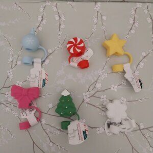 Target: Christmas Straw Topper, set of 6